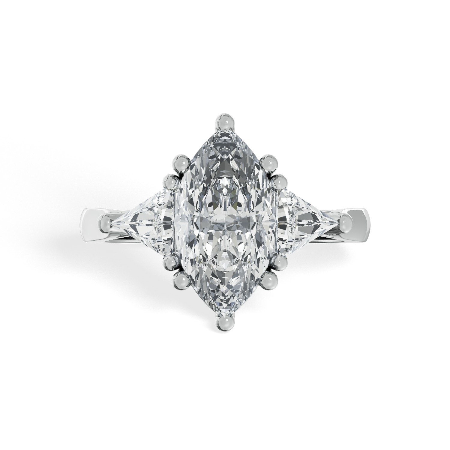 Marquise_Trilogy_Diamond_Engagement_Ring_with_Triangle_Sides_front_view_platinum.jpg