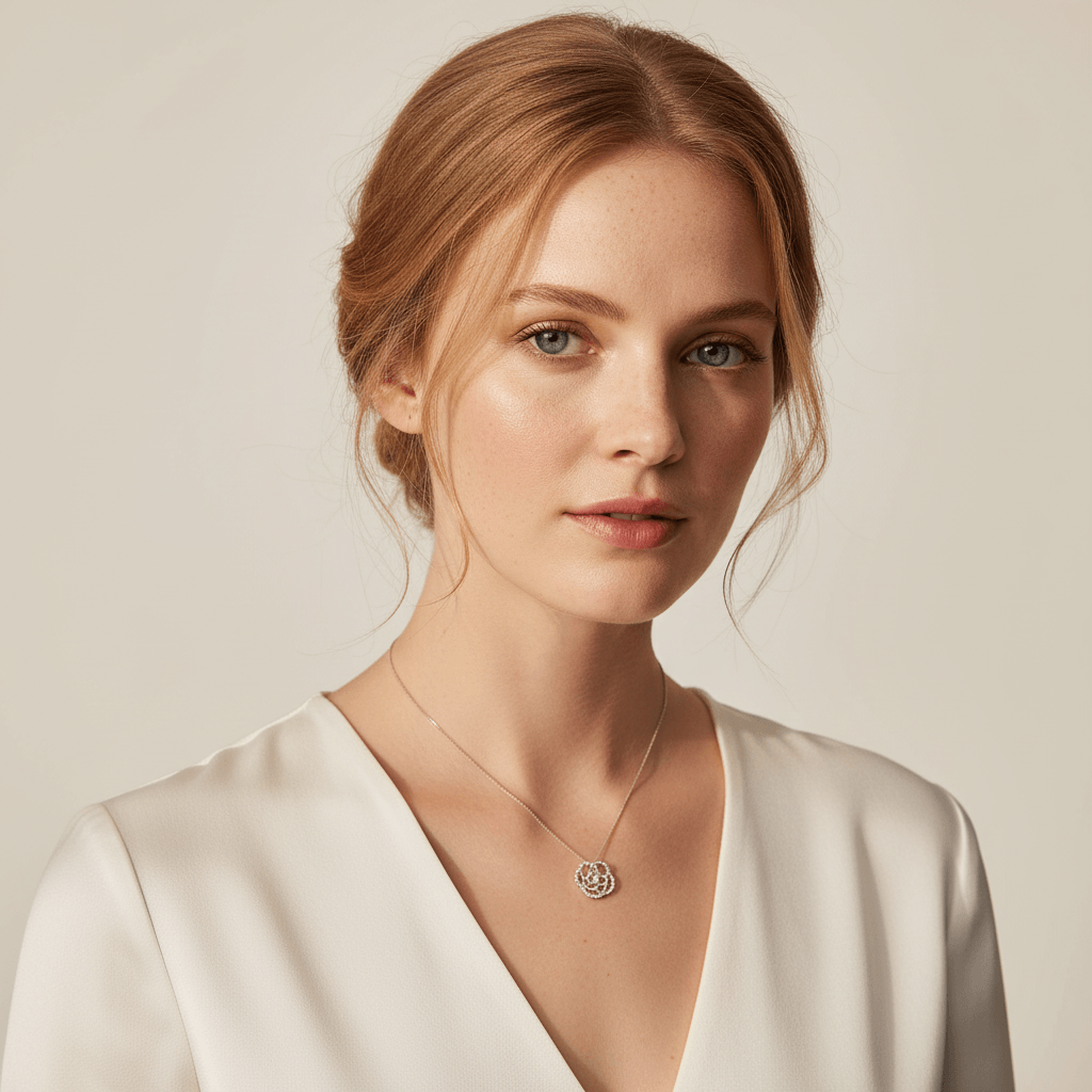 Open_Rose_Diamond_Pendant_On_Model