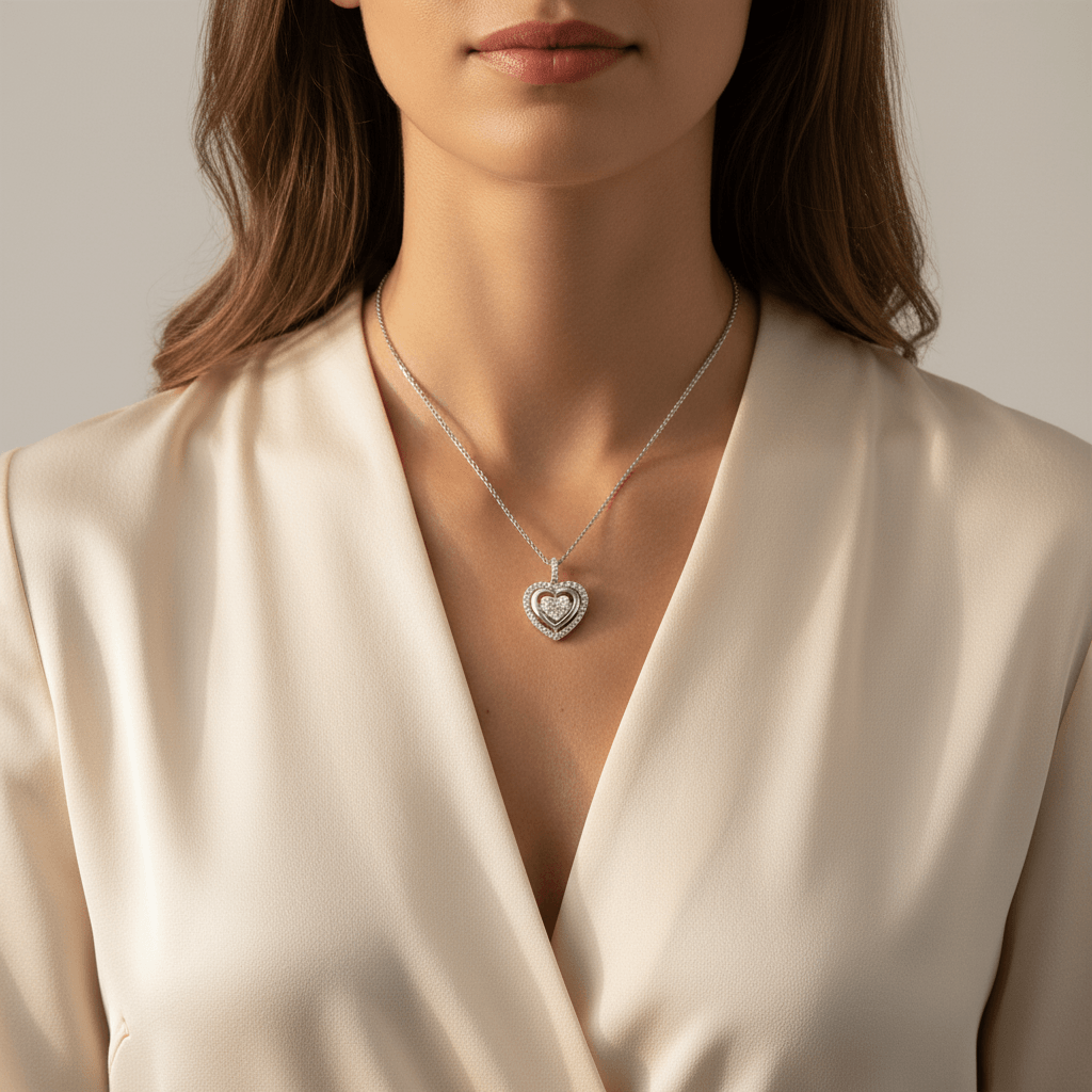Outer_Halo_Heart_Diamond_Pendant_On_Model_2