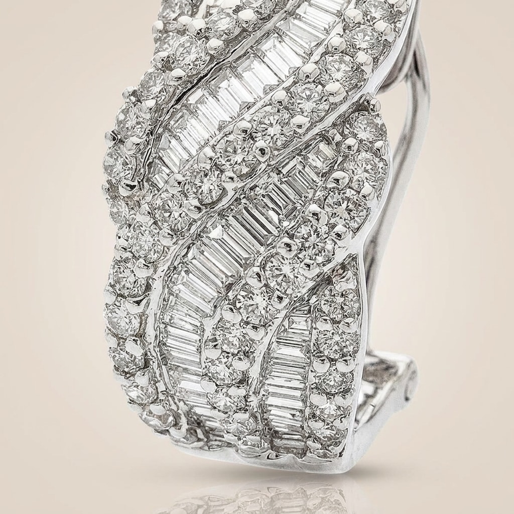 Round_And_Baguette_Cut_Cross_Over_Diamond_Hoops_Earrings_Zoom