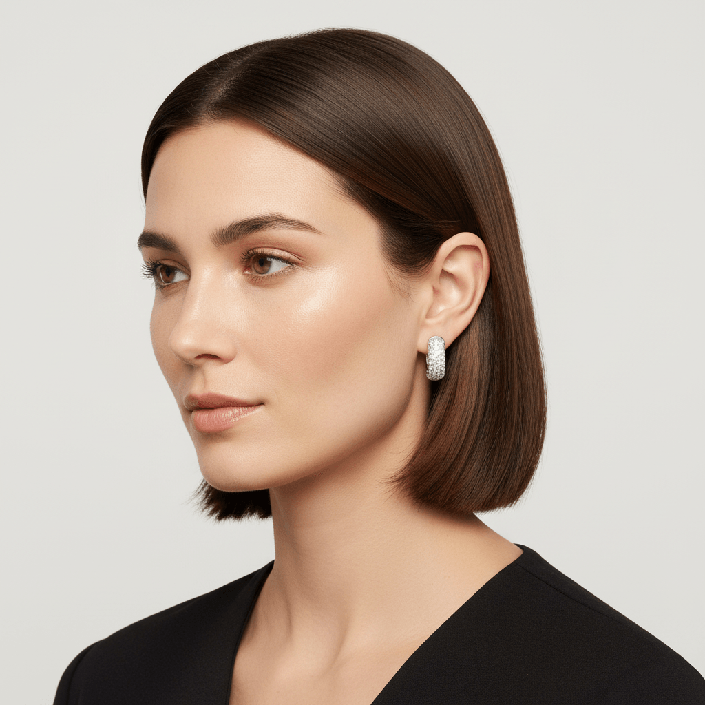 Small_5_Row_Pave_Diamond_Hoops_Earrings_On_Model_2