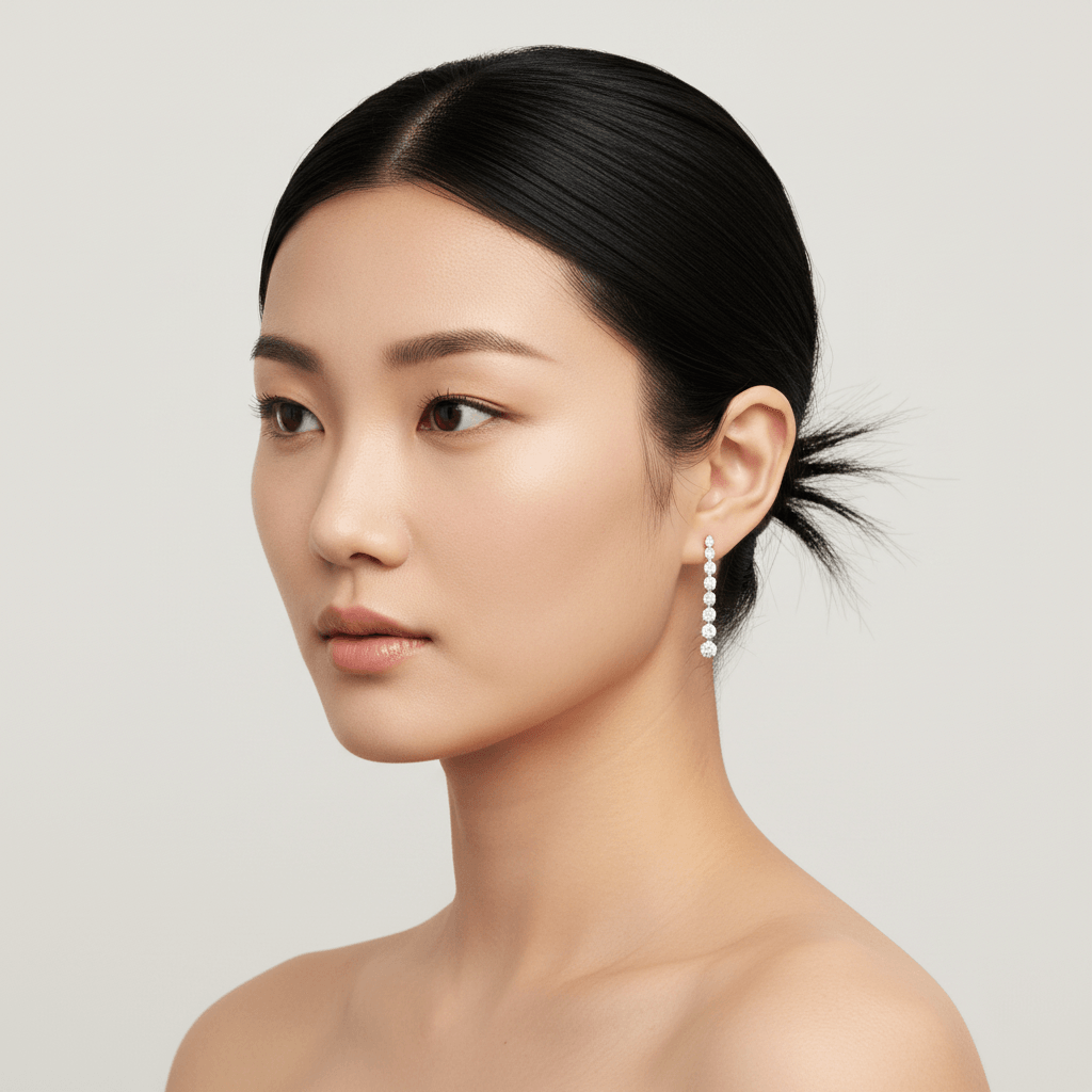 Spaced_Diamond_Drop_Earrings_On_Model_2
