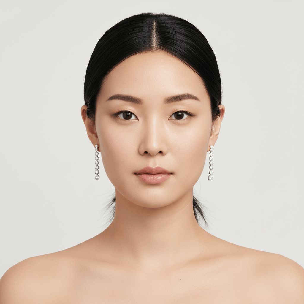 Spaced_Diamond_Drop_Earrings_On_Model