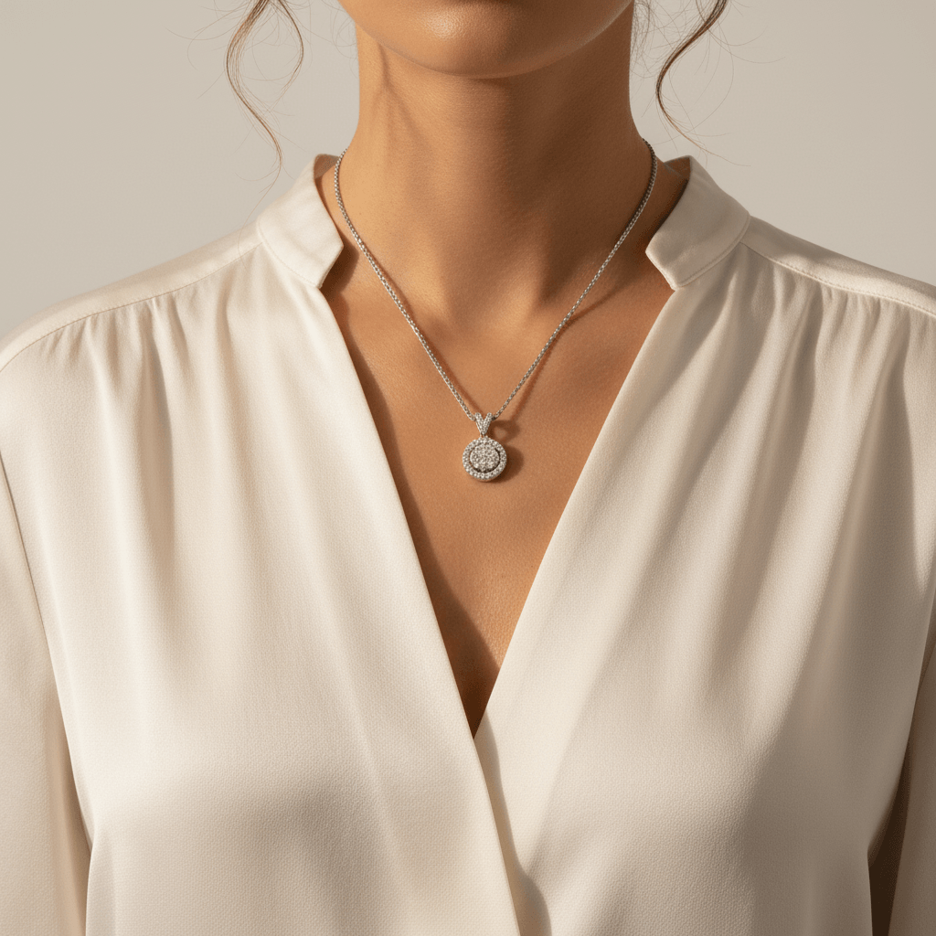 Split_Bail_Halo_Pave_Diamond_Pendant_On_Model_2