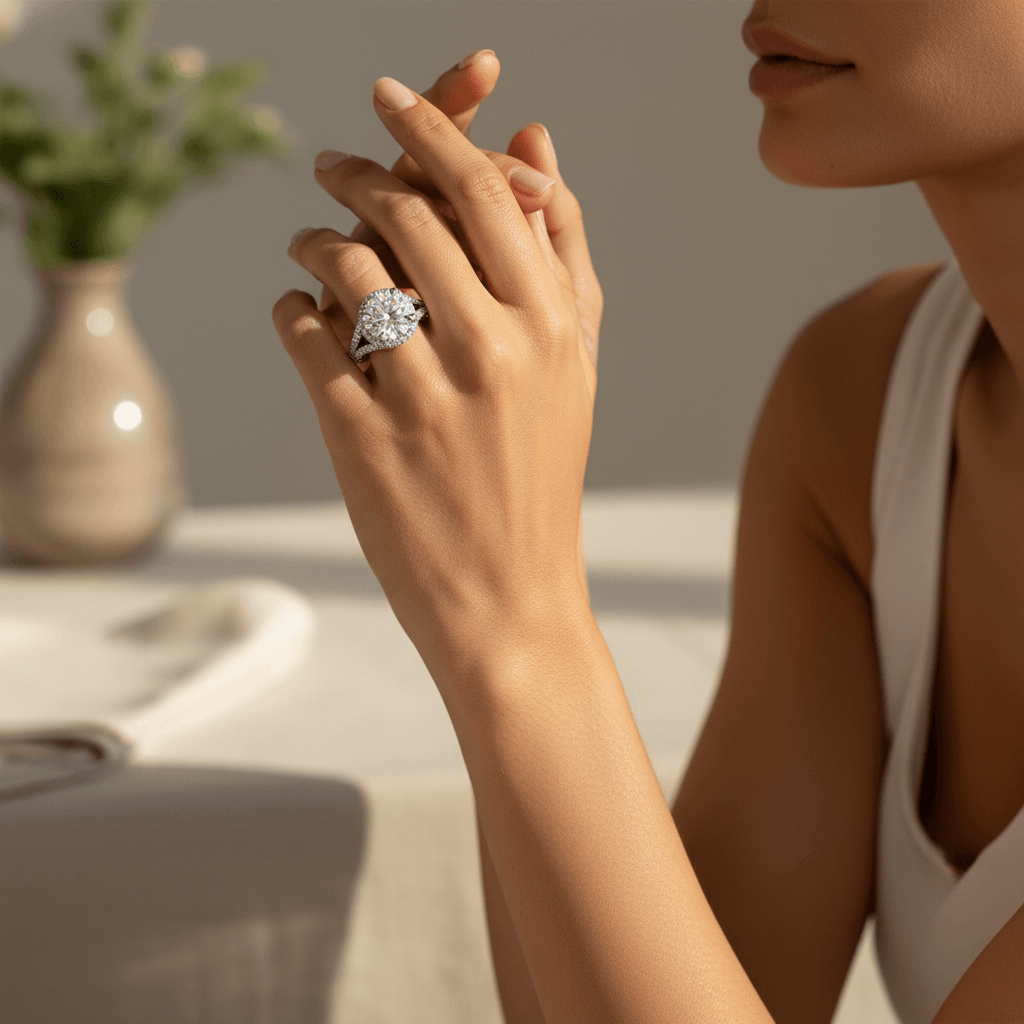 Split_Shank_Twist_Pave_Lab_Grown_Diamond_Engagement_Ring_On_Hand