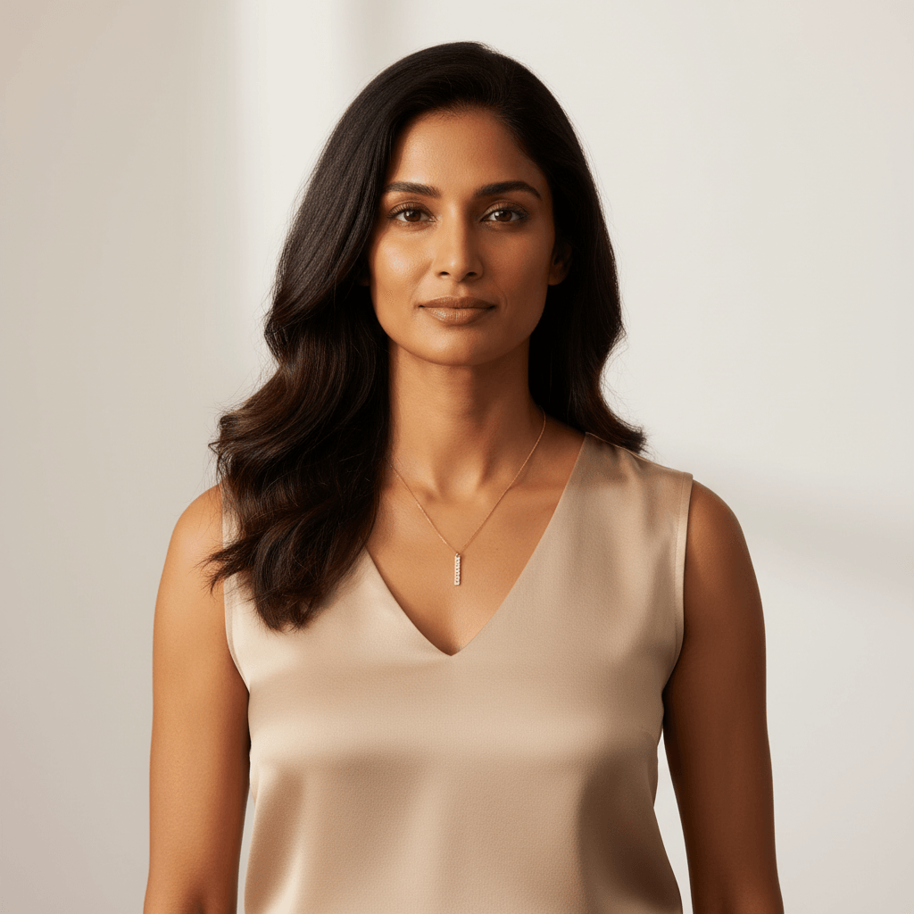 Vertical_Engravable_Bar_Gold_Pendant_On_Model