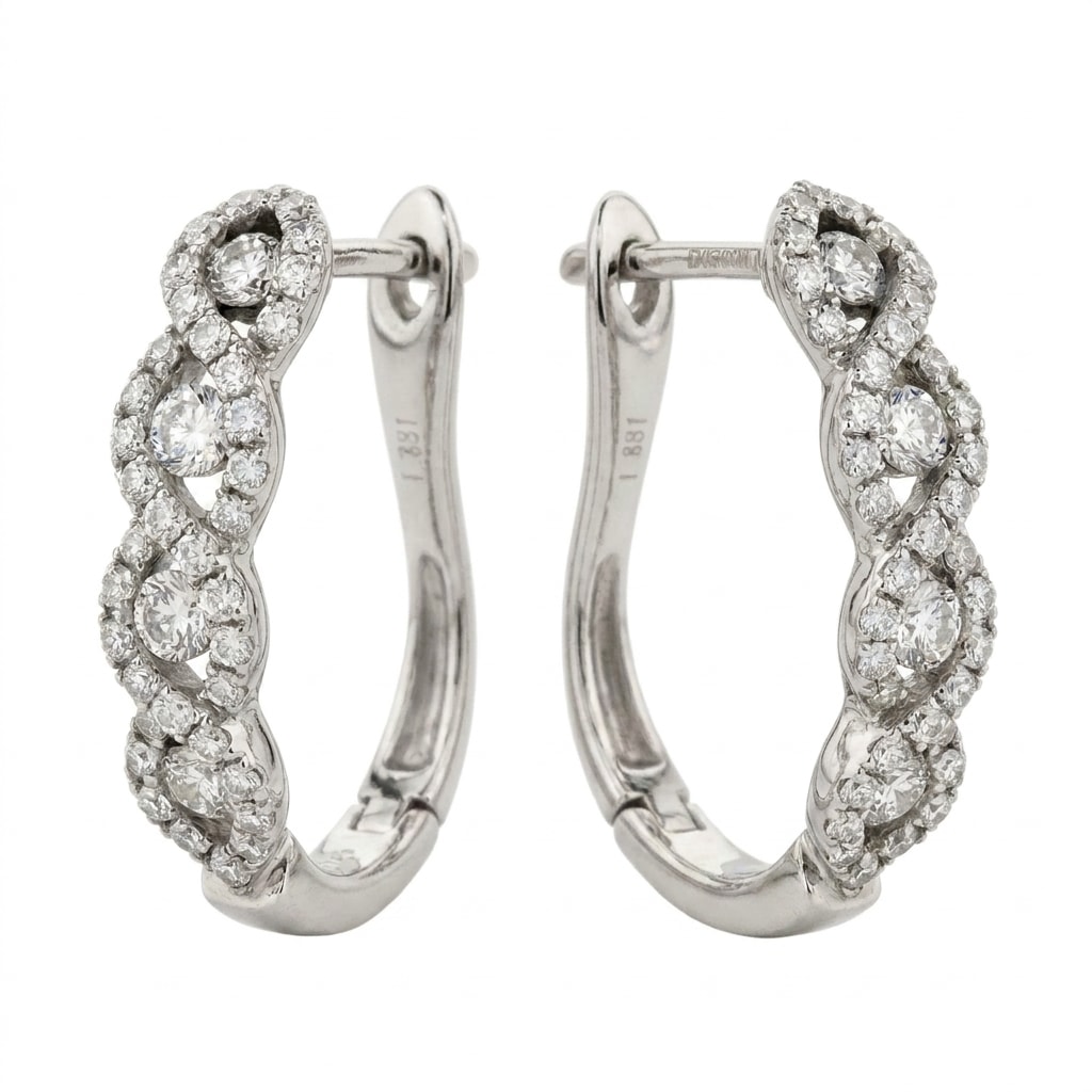 Wave_Set_Hoops_Diamond_Earrings