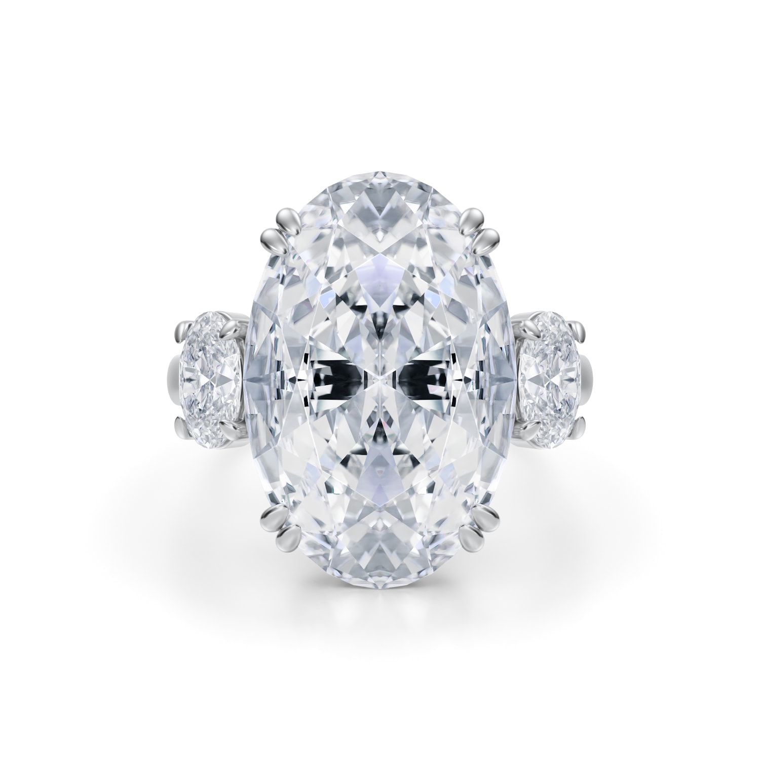 Ronaldo Lab Grown Engagement Ring view 1