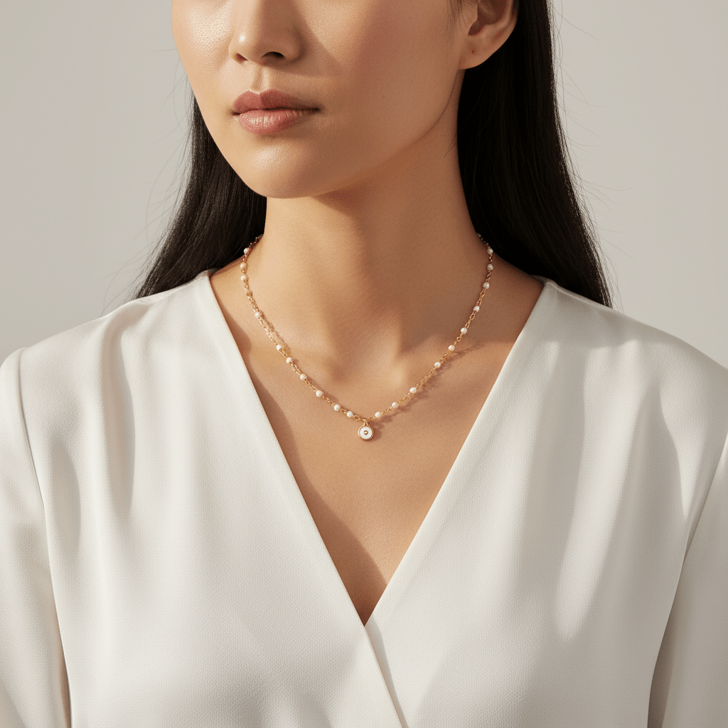 White_Whisper_Gold_Necklace_On_Model_2