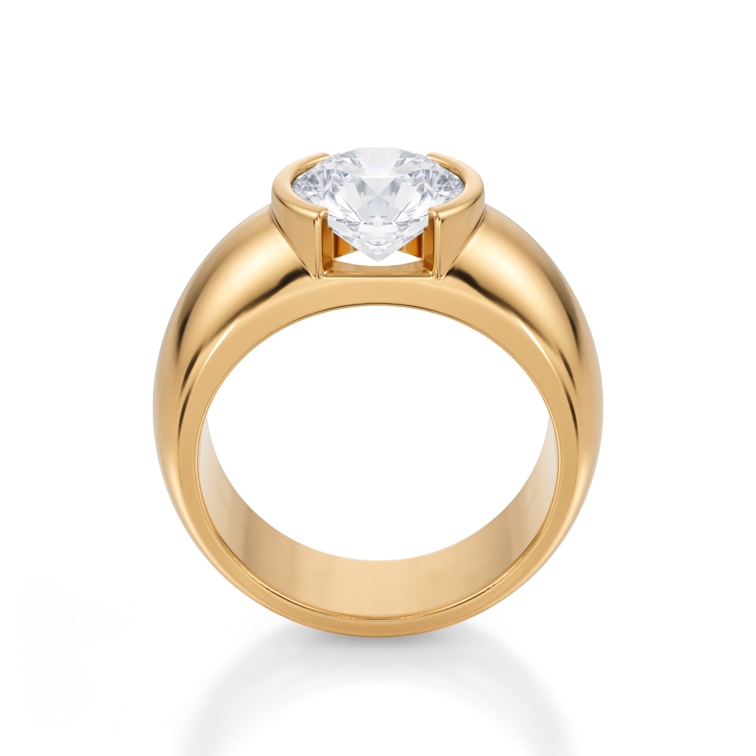 Dua Lipa Lab Grown Diamond Engagement Ring view 4