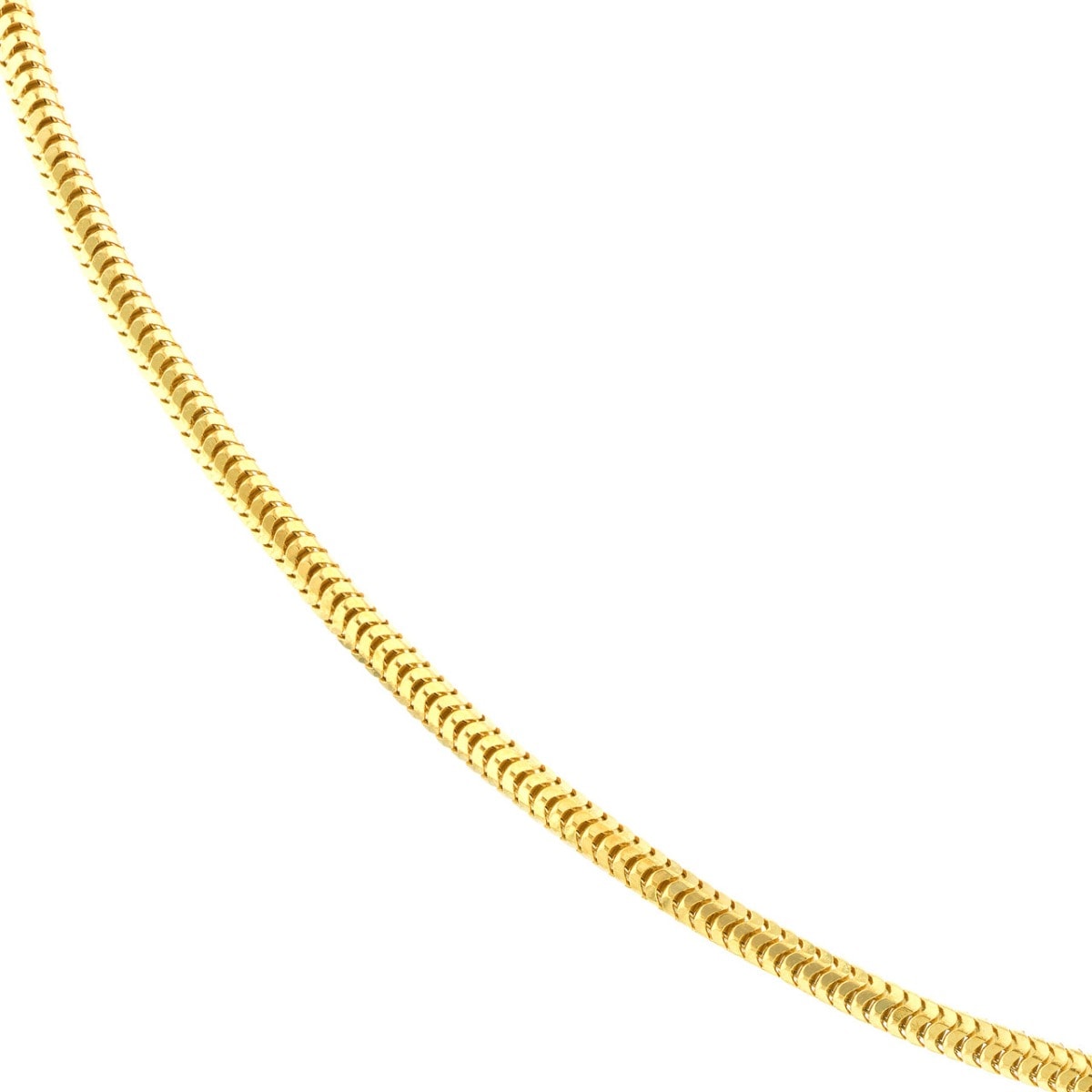 Adjustable Snake Chain Necklace with Slider view 5