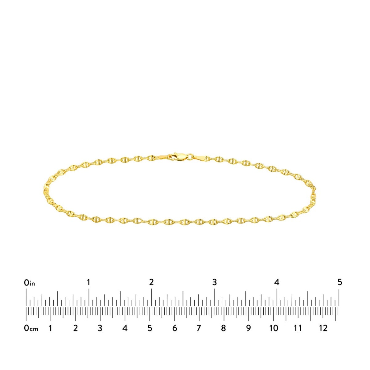 Anchor Gold Chain Anklet view 5