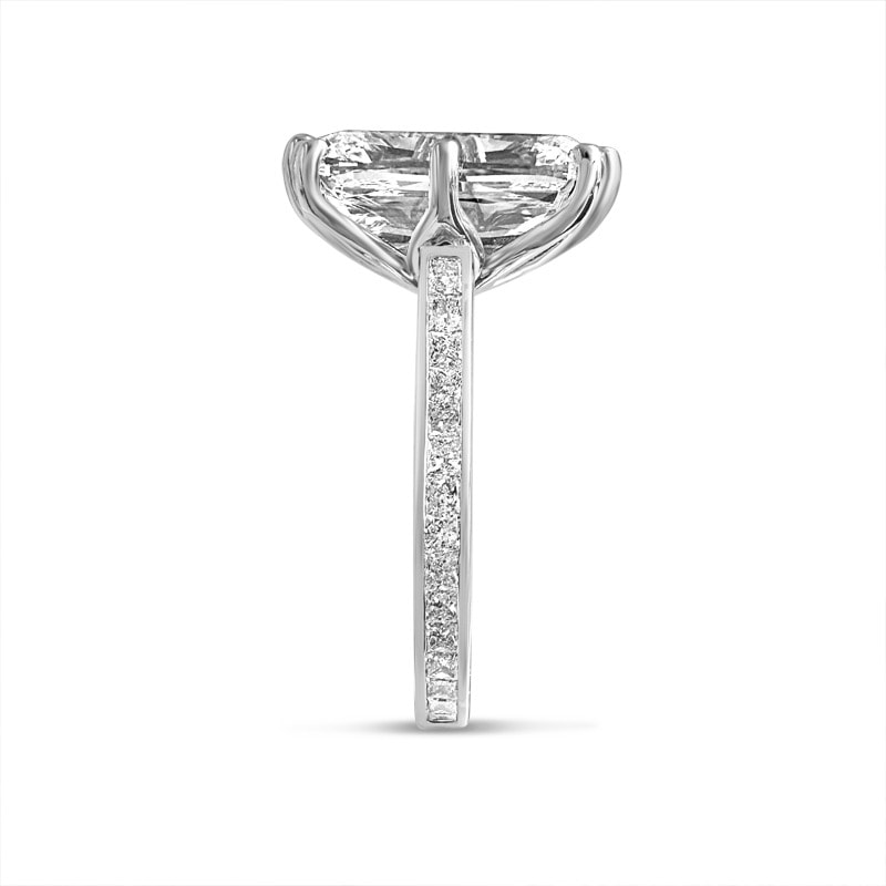 Ashoka Cut Lab Grown Diamond Engagement Ring view 3