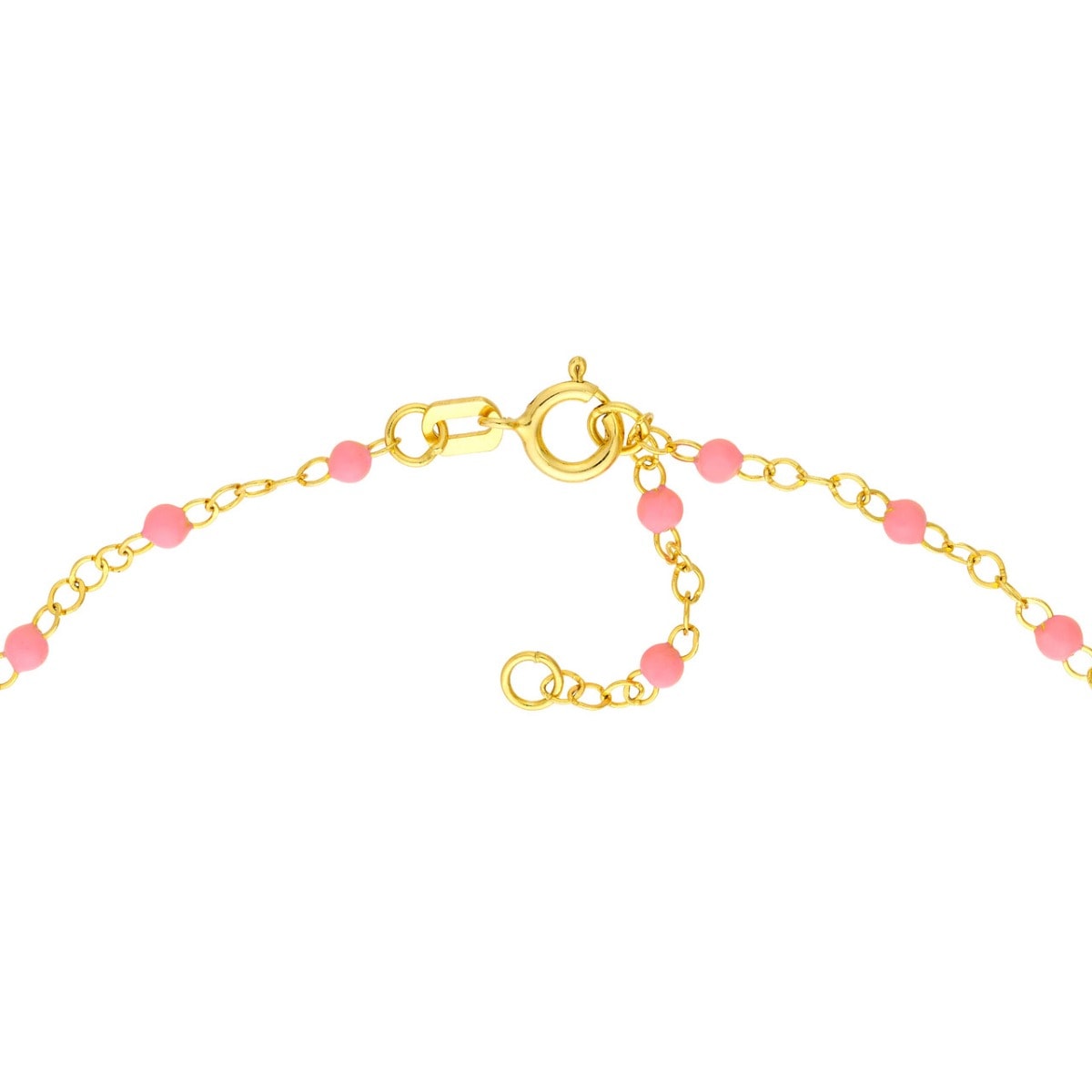 Pink Haze Gold Necklace view 5