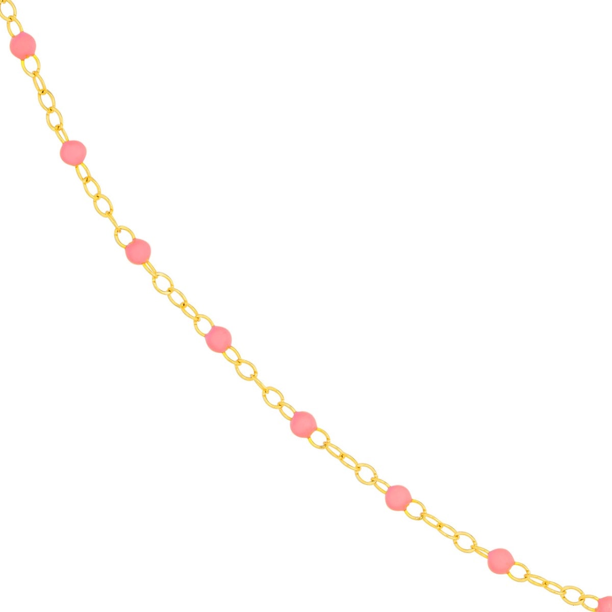 Pink Haze Gold Necklace view 3
