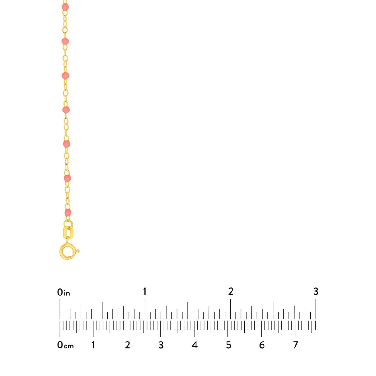 Pink Haze Gold Necklace view 6