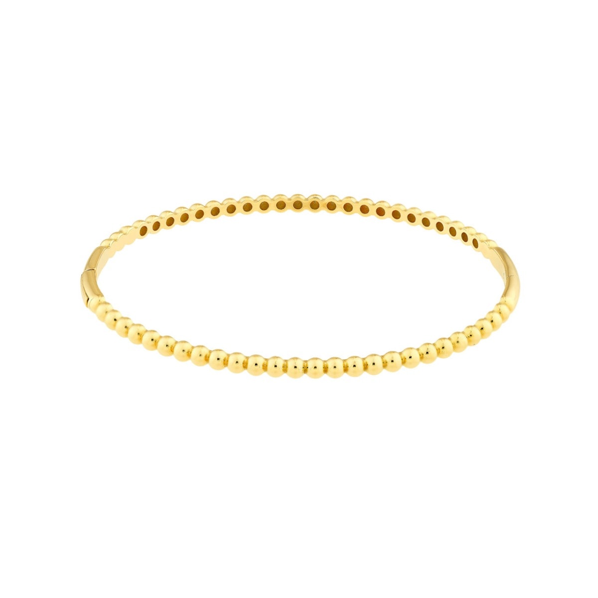 Beaded Gold Bangle view 1