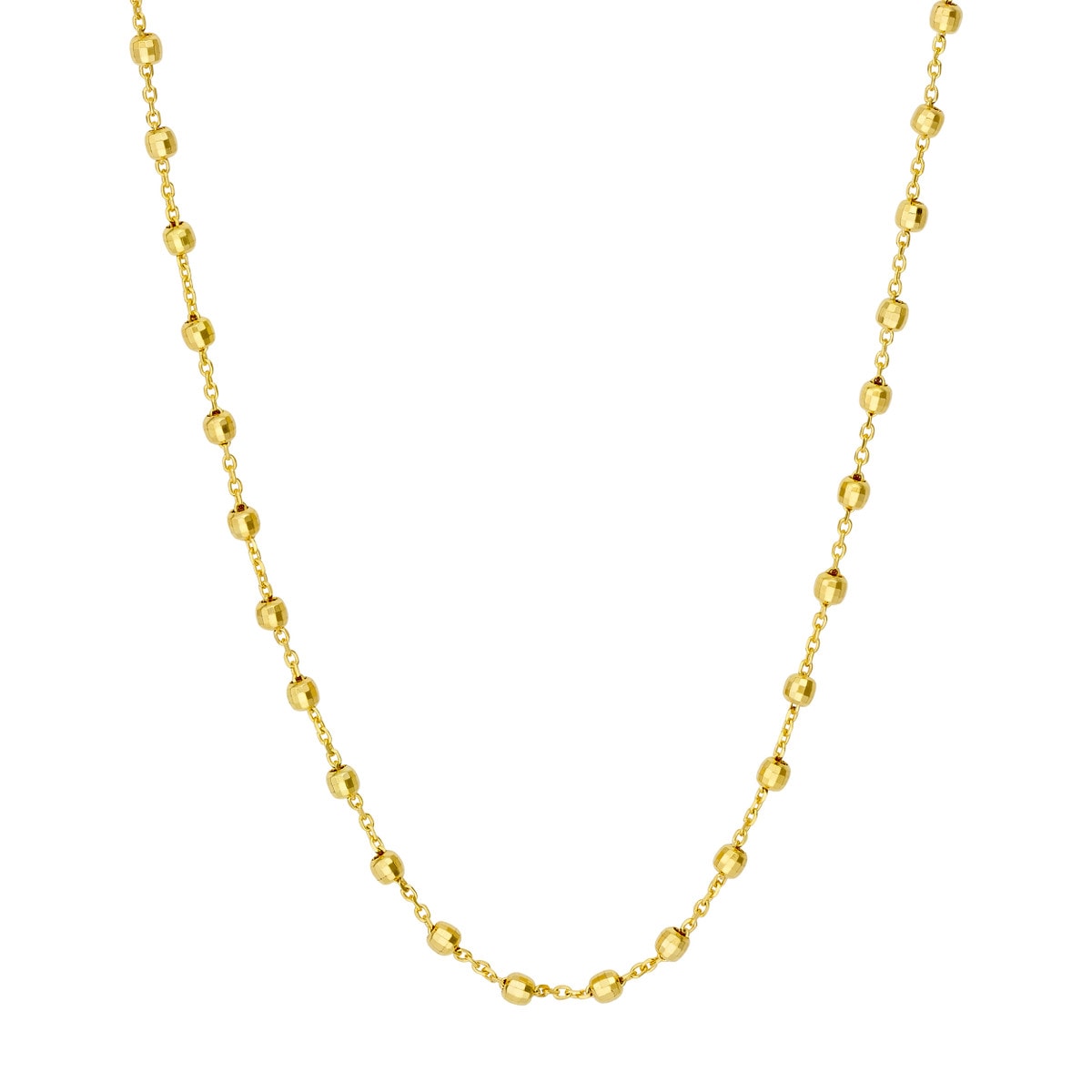 Disco Ball Beads Gold Chain view 1