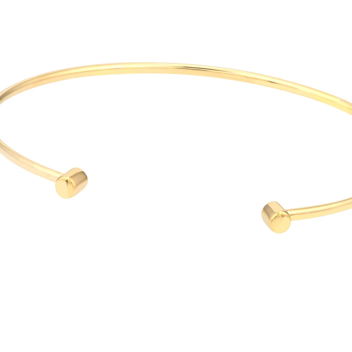 Classic Cuff Gold Bangle view 3