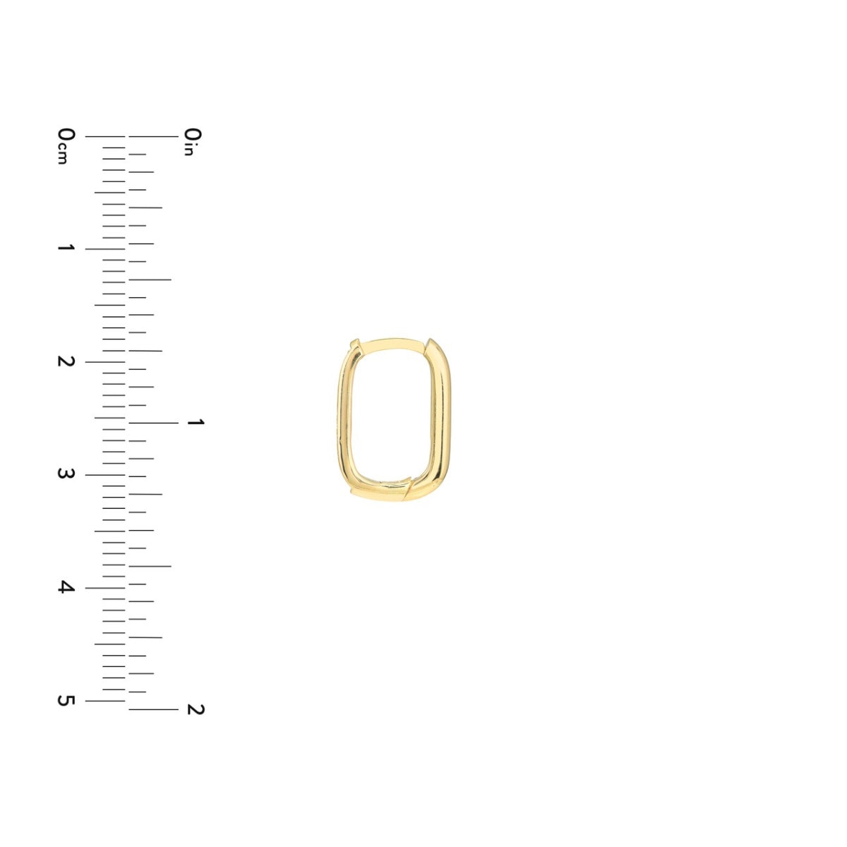 Diamond Channel 12mm Hoop Earrings view 7