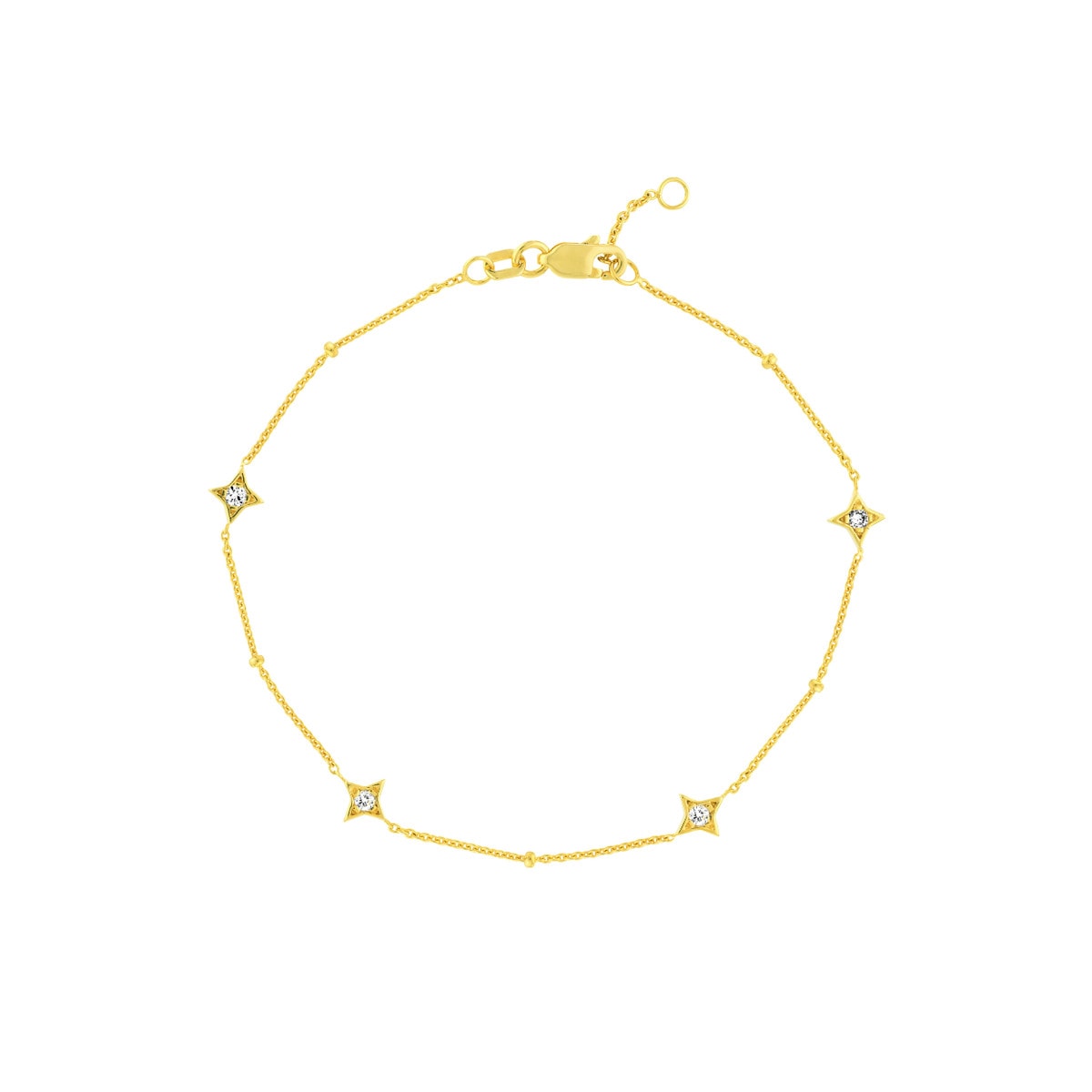 Celestial Star Diamond Bracelet
