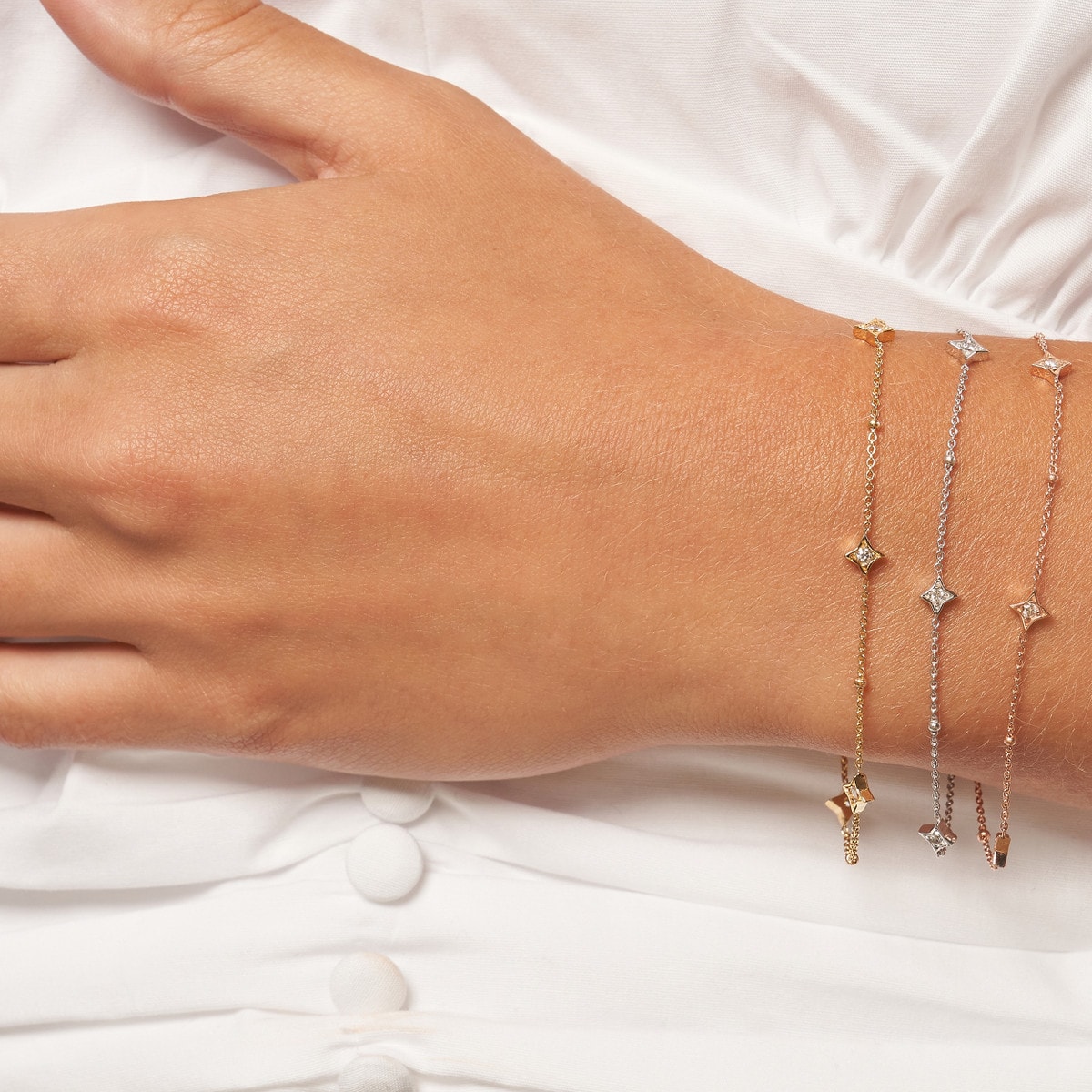Celestial Star Diamond Bracelet view 2