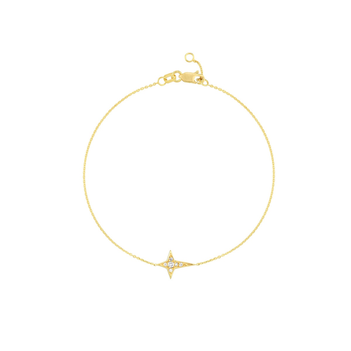 North Star Diamond Bracelet view 1