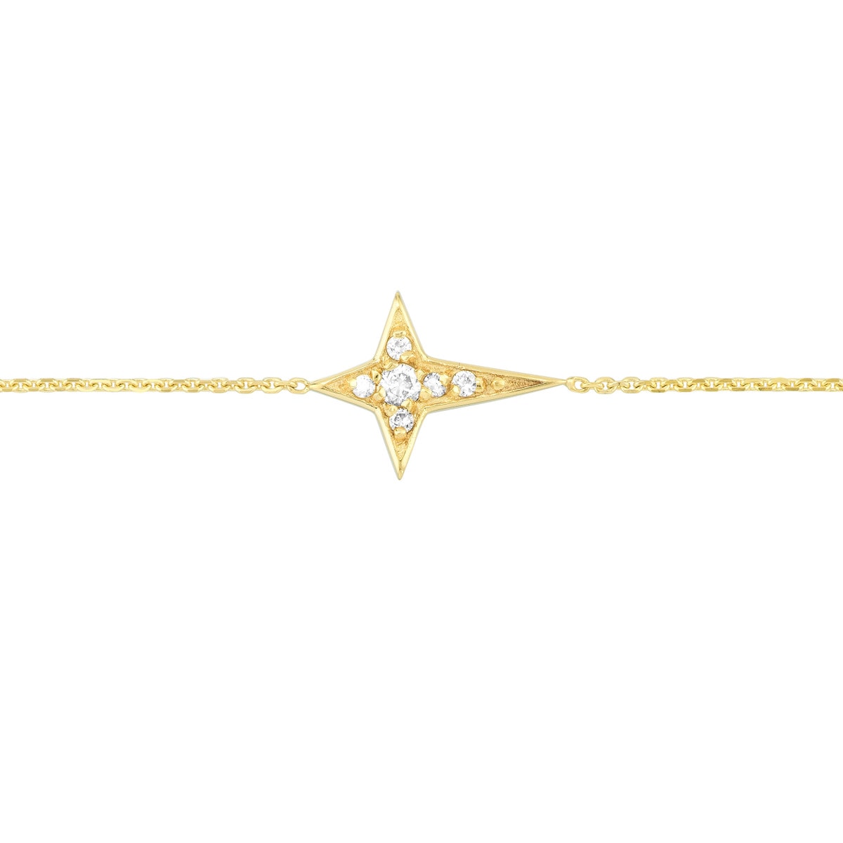 North Star Diamond Bracelet view 2