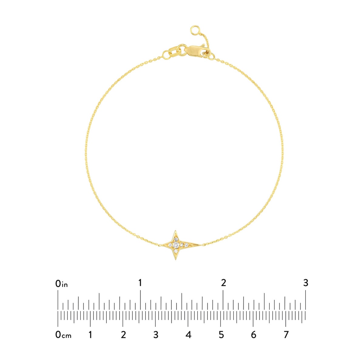 North Star Diamond Bracelet view 4