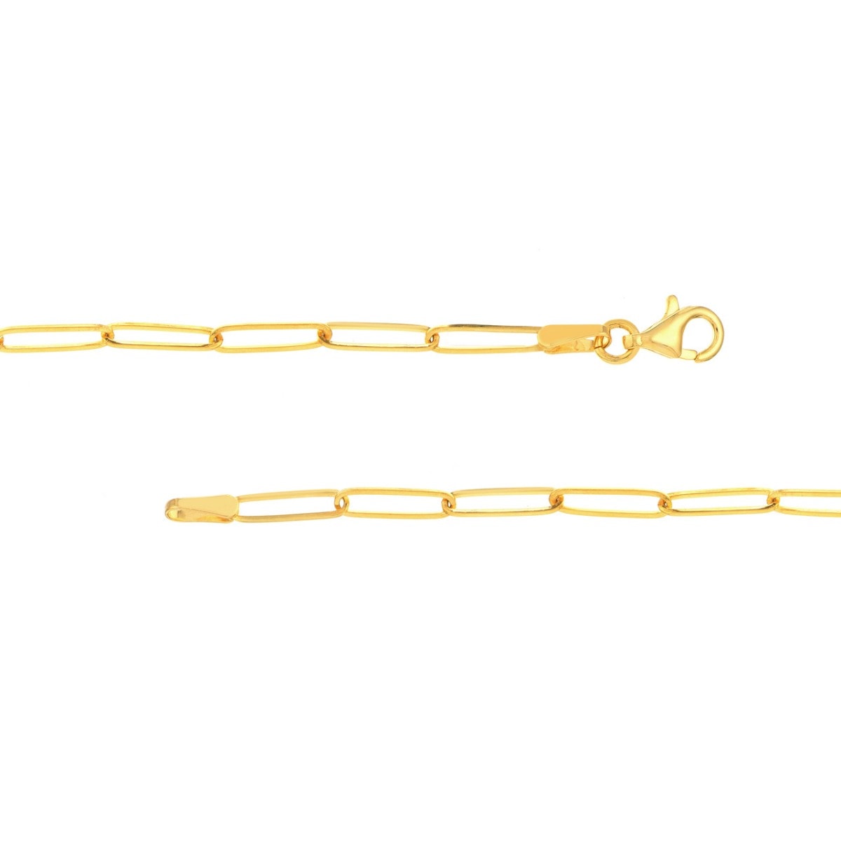 Triple Radiance Lariat Gold Necklace view 5