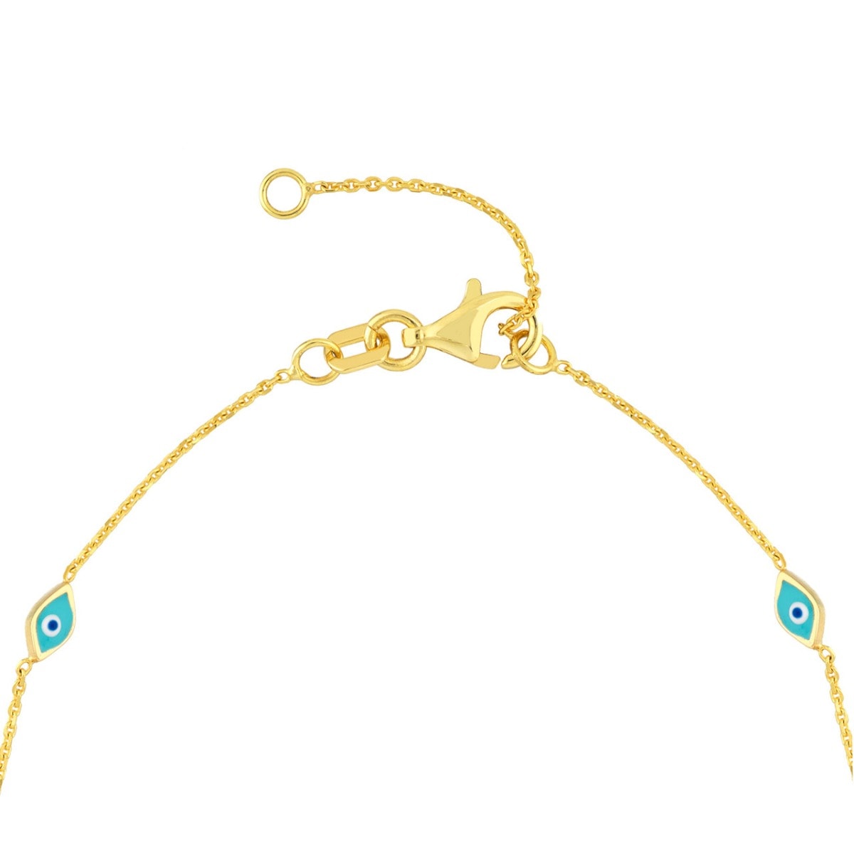 Evil Eye Protection Gold Bracelet view 4