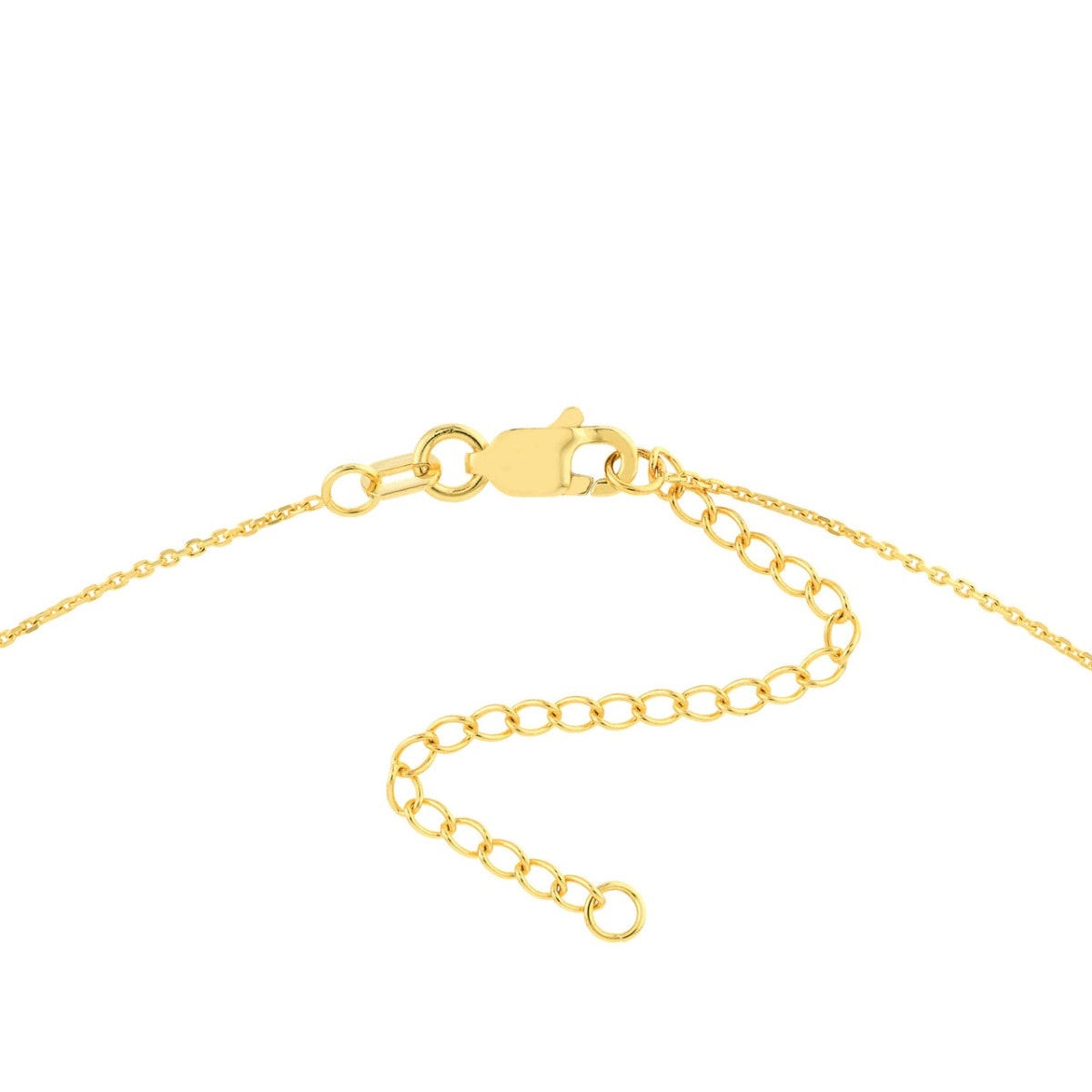 Engravable Disc Pendant Necklace view 6