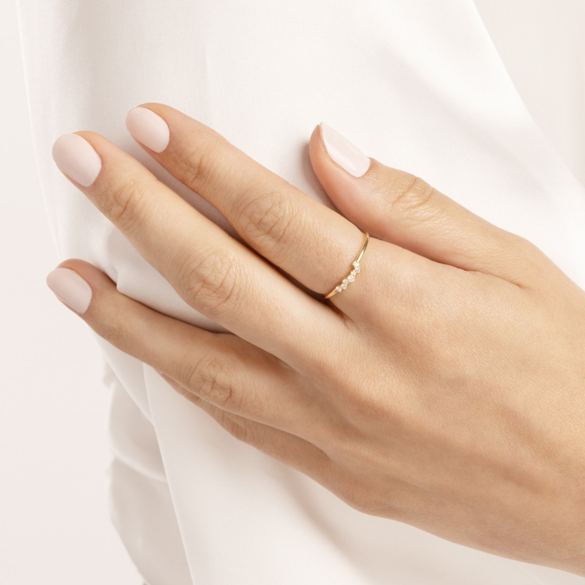 Starlight Diamond Gold Ring view 2