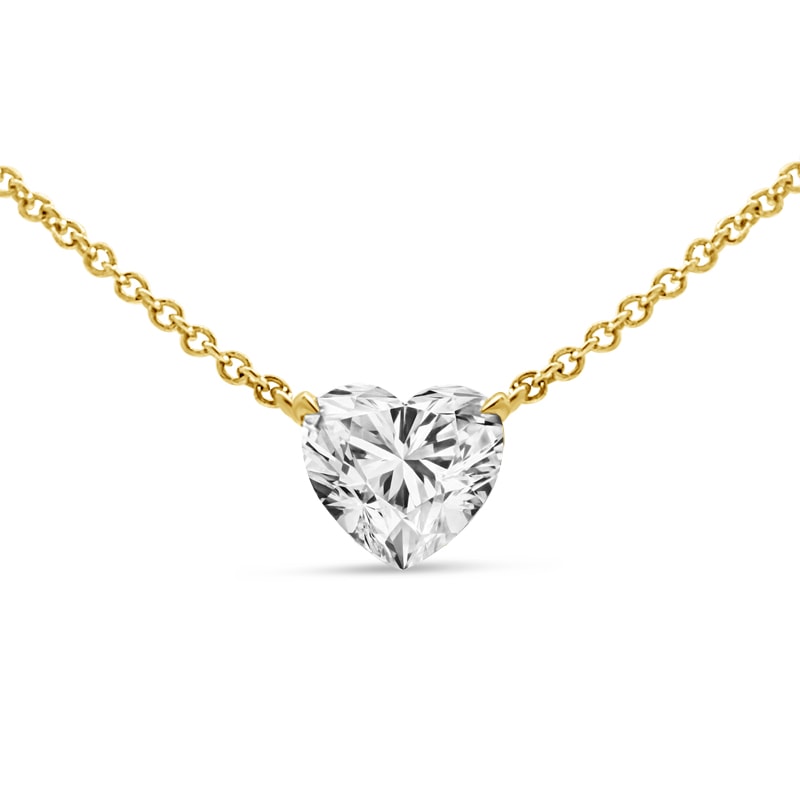 Heart Shape Diamond Pendant