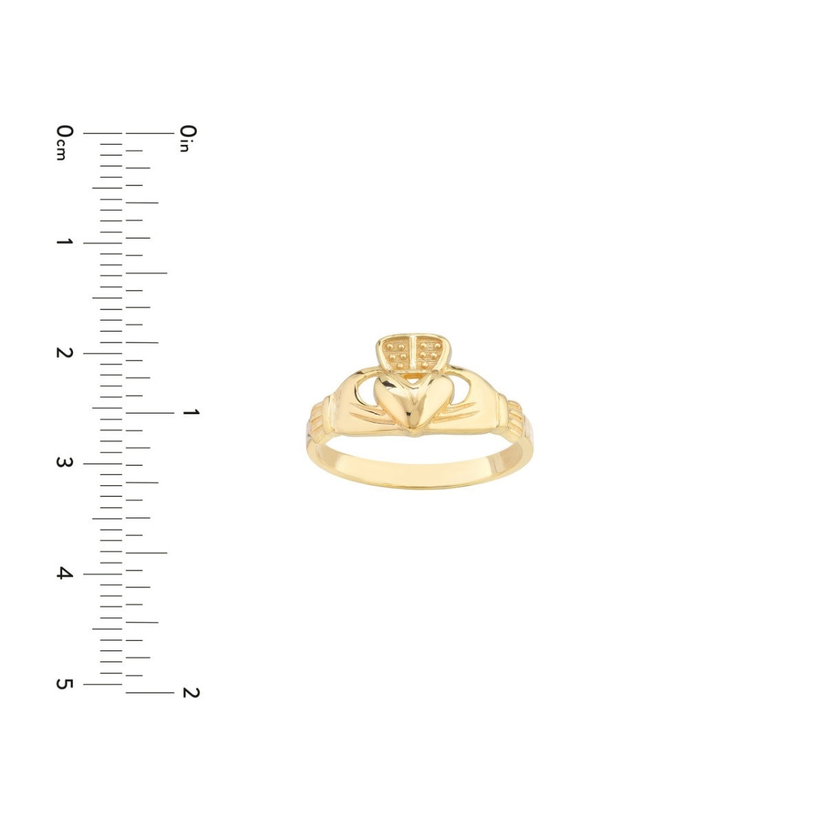 Heritage Claddagh Ring view 4