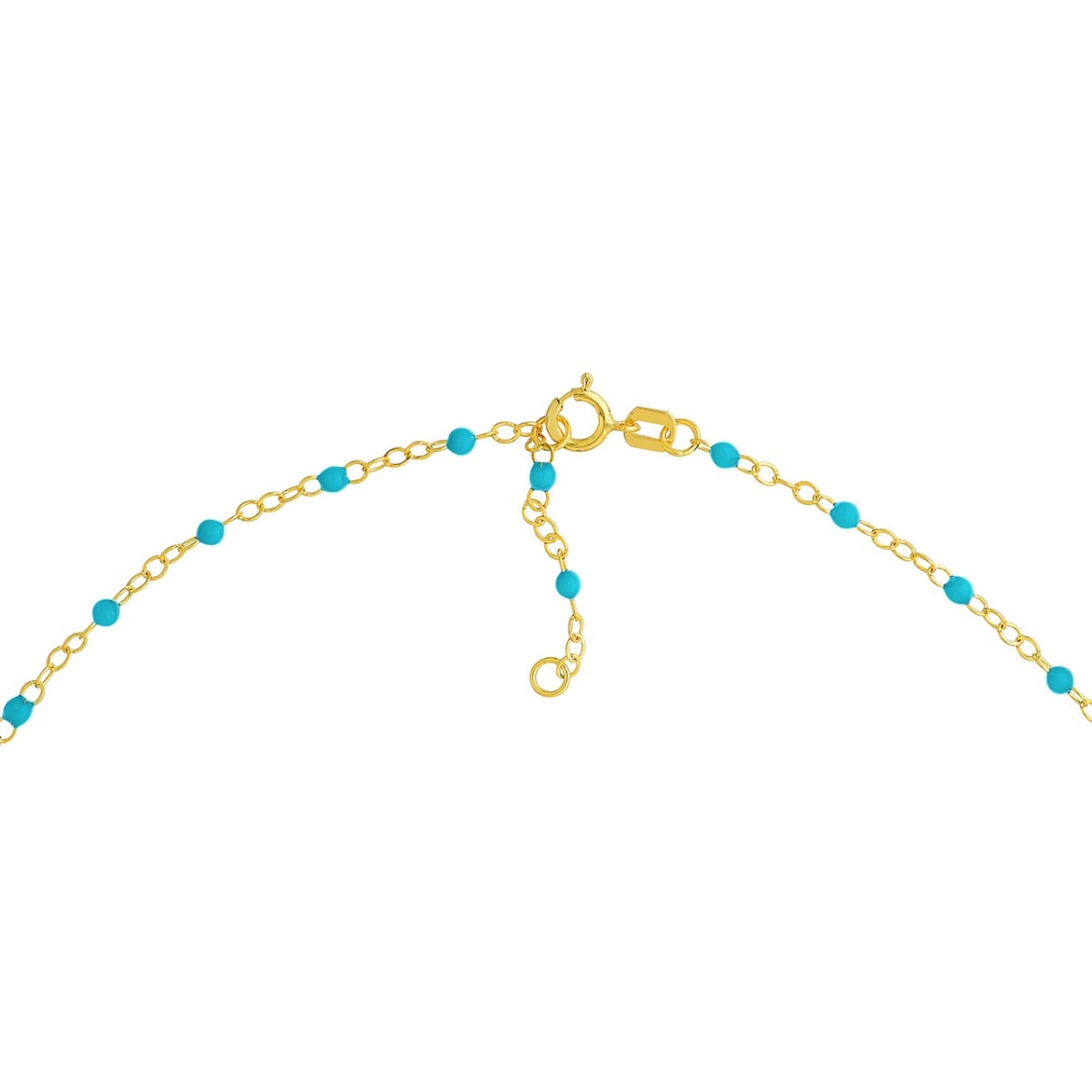 Turquoise Dream Gold Necklace view 5