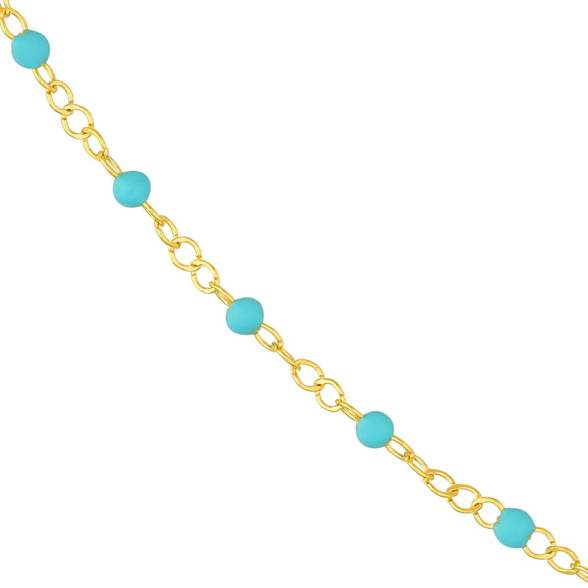 Turquoise Dream Gold Necklace view 3