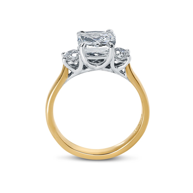 Meghan Markle Cushion Diamond Engagement Ring view 3