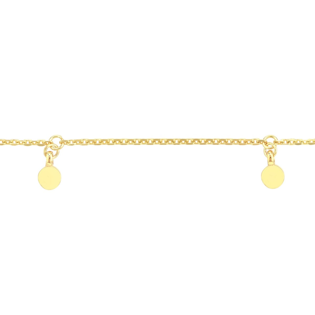 Glimmering Gold Anklet view 3