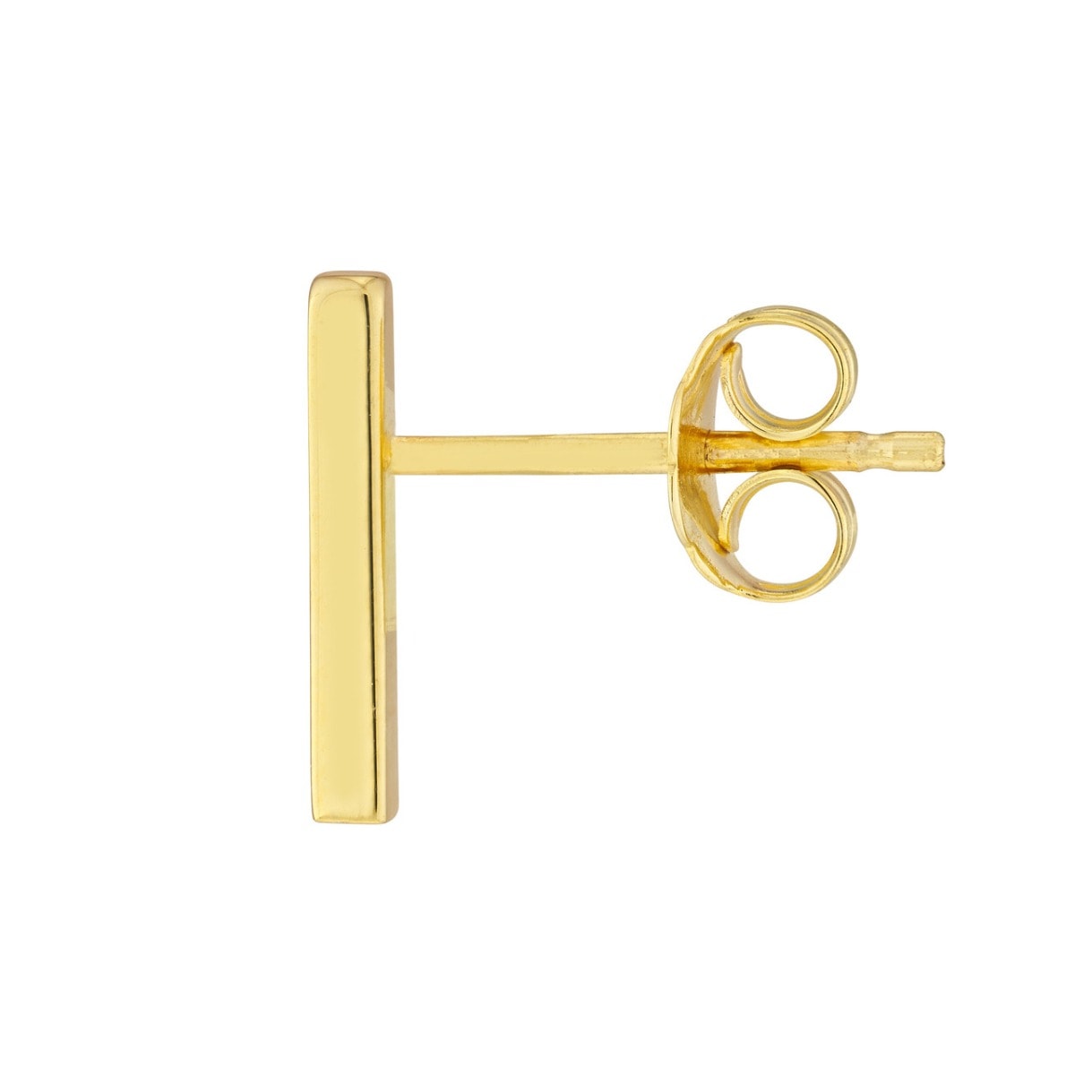 Essential Bar Gold Studs view 5