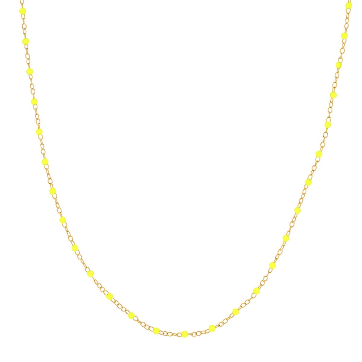 Lemon Luxe Gold Necklace view 1