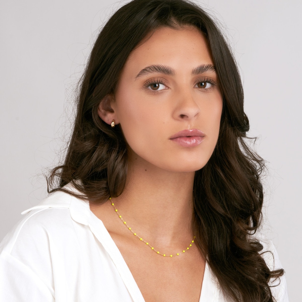 Lemon Luxe Gold Necklace view 2