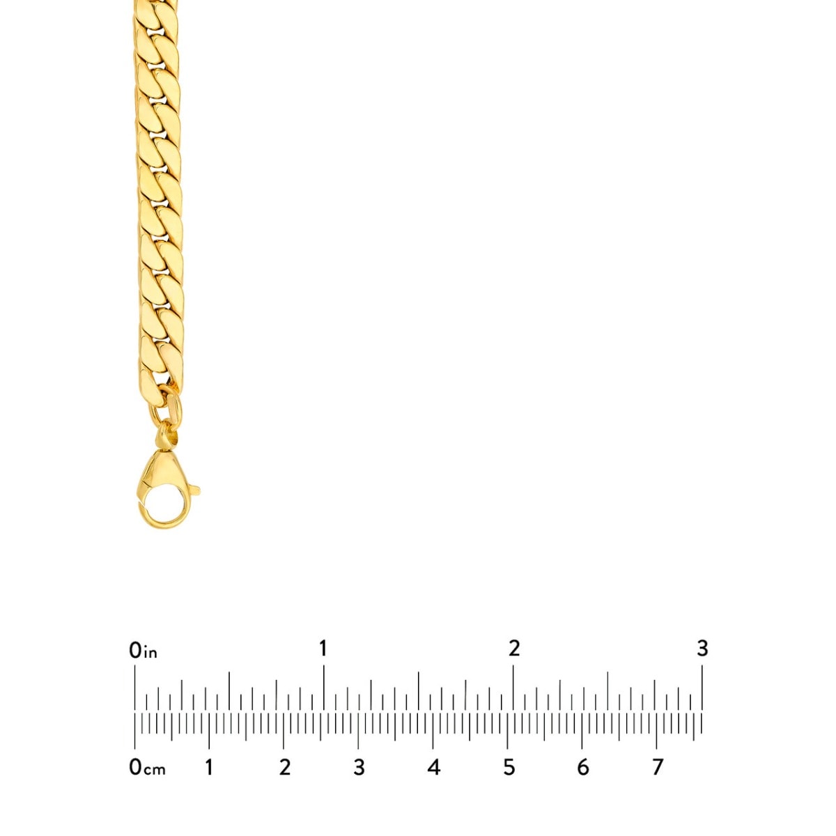 Sublime Curb Gold Chain view 5