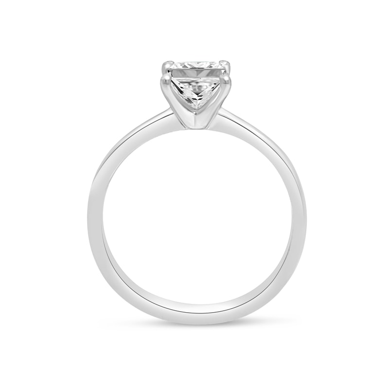 Princess Shape Lab Grown Diamond Engagement Ring view 3