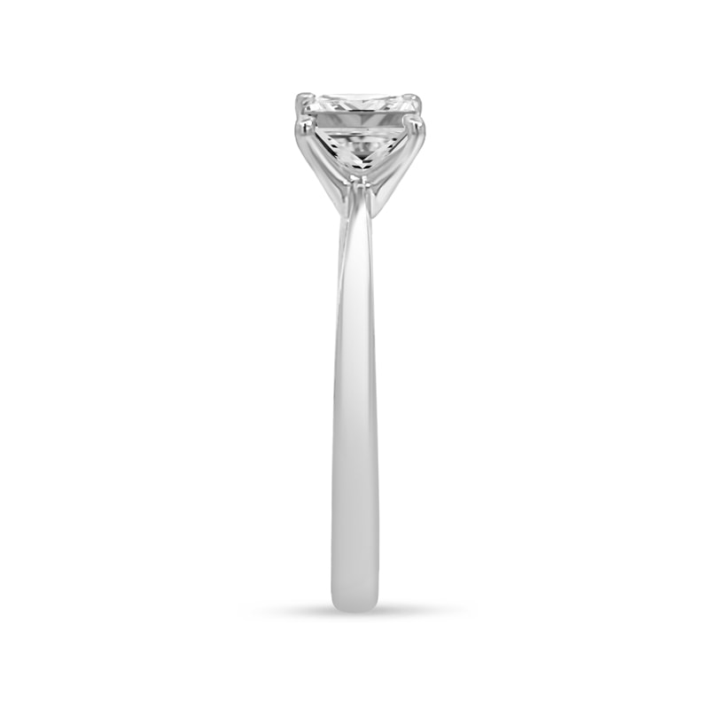 Princess Shape Diamond Engagement Ring view 4