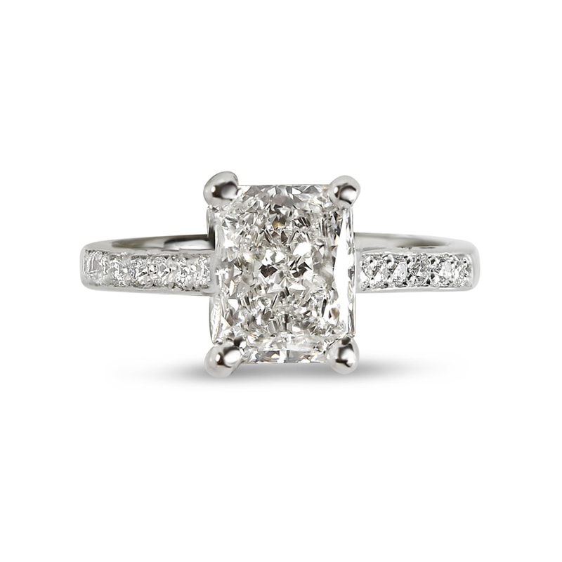 Radiant Shape Diamond Engagement Ring view 1