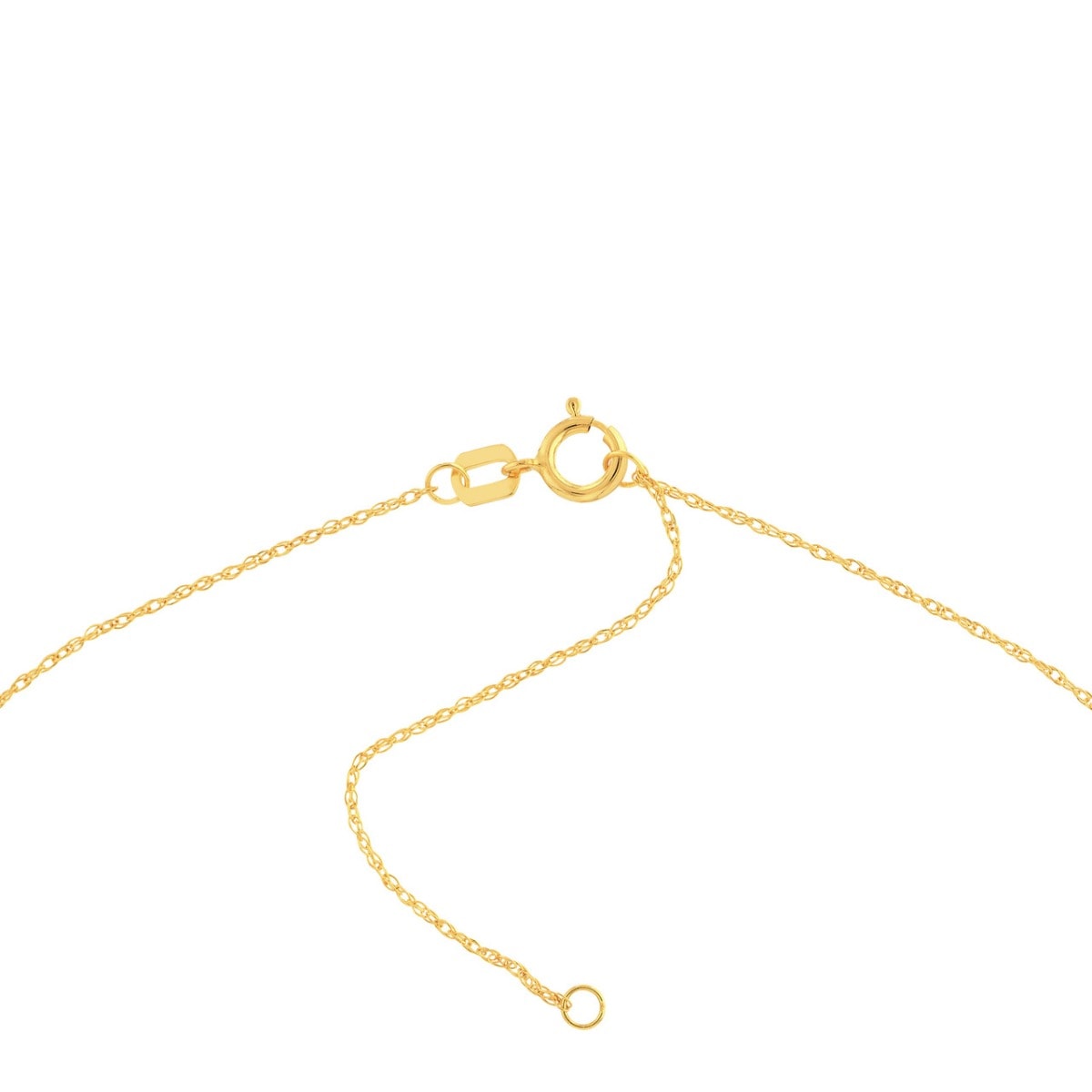 Personalized Round Gold Pendant view 7