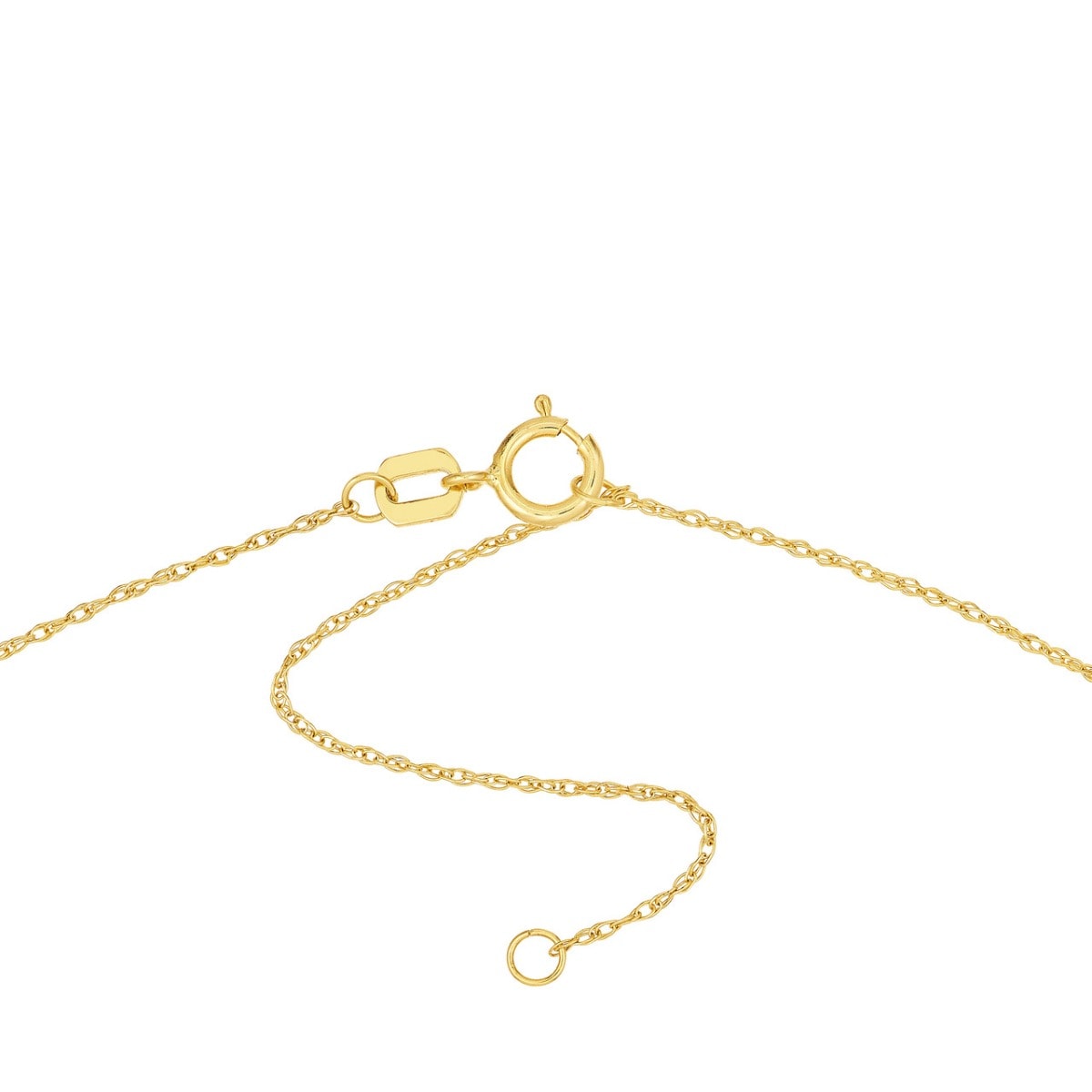 Personalized Oval Gold Pendant view 7