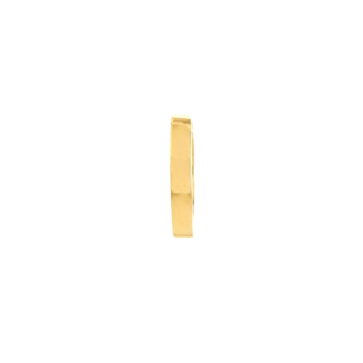 Square Tube Mini Hoop Earrings view 2