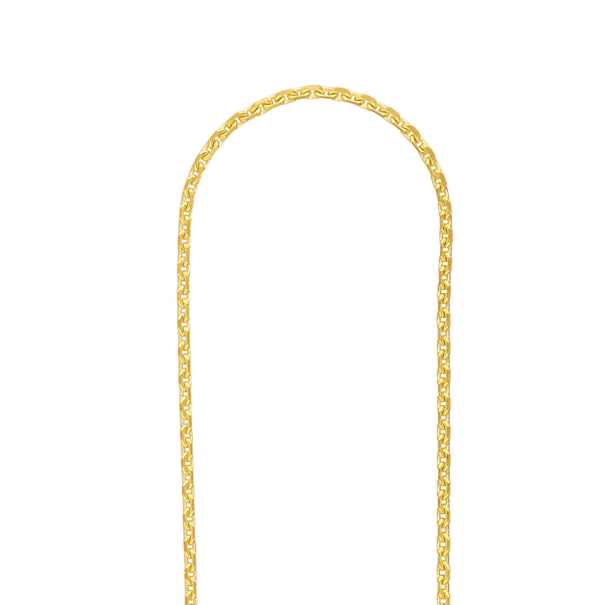 Gold Staple Bar Threader Earrings view 3
